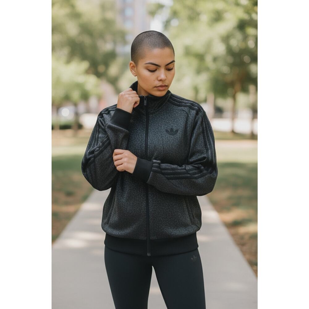 NEW ADIDAS ORIGINALS Firebird Glitter Women's Small Track Jacket